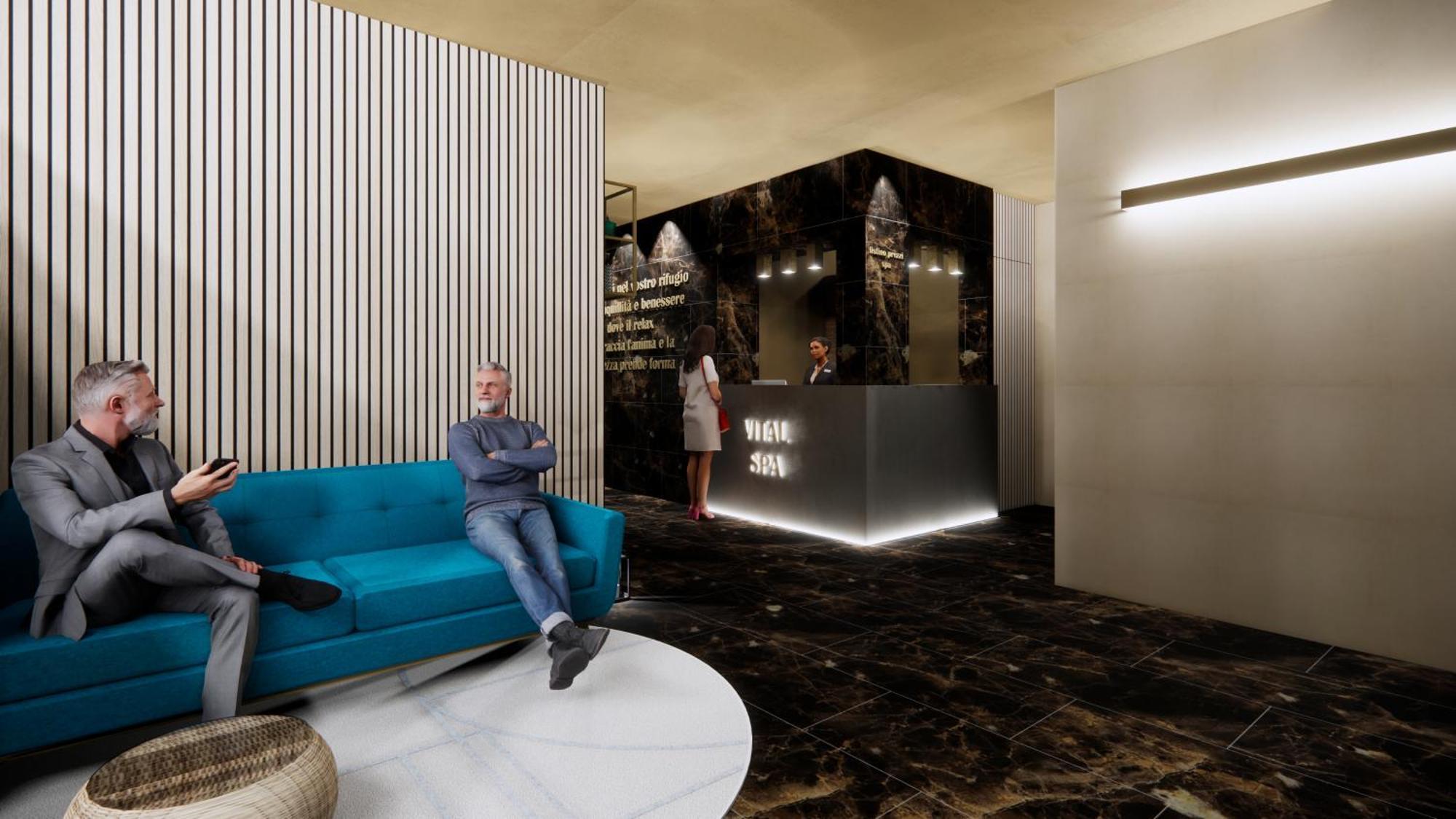Vital Hotel Flora Comano Terme Bagian luar foto